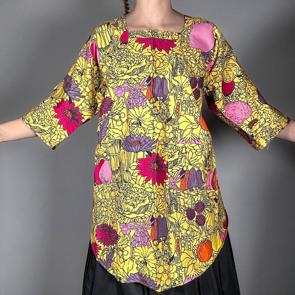 Vintage Smock Style Top